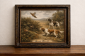 Chasse aux oiseaux dans la campagne